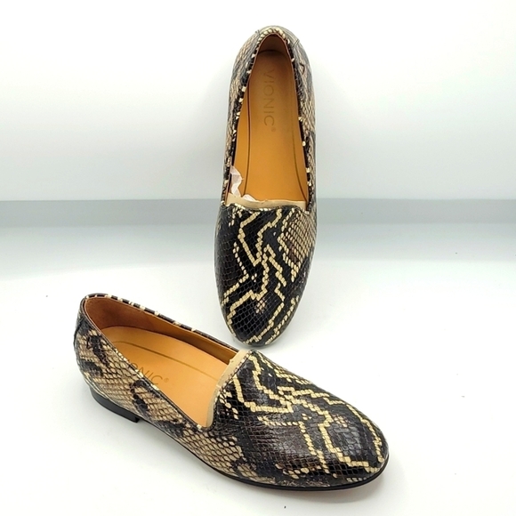 Vionic Willa Boa Black Flat Loafers Size 6.5 - Picture 3 of 12